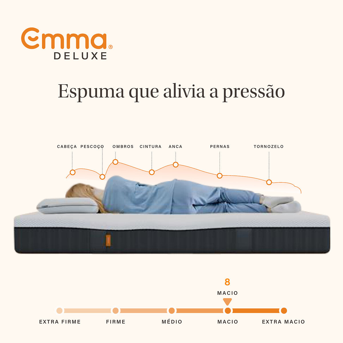 Colchão Emma Diamond Cool Hybrid