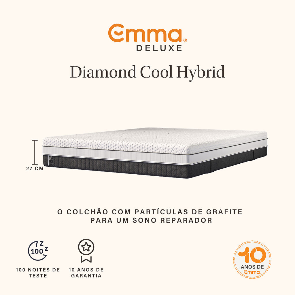 Colchão Emma Diamond Cool Hybrid