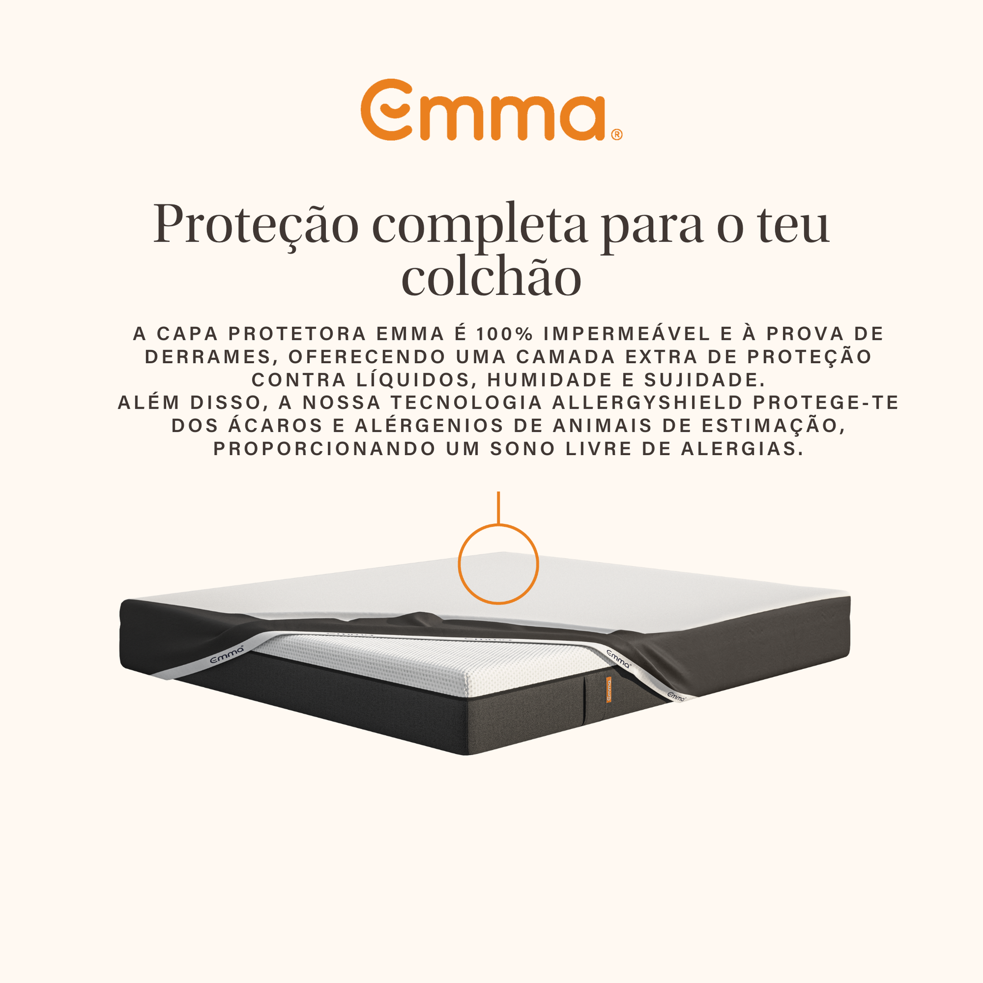 Protetor de colchão Emma