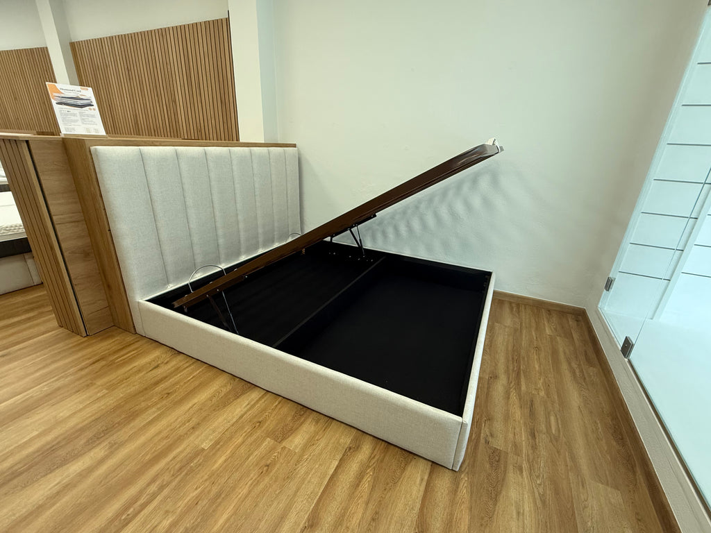 Cama c/Arrumação Ondas Verticais