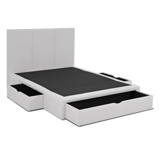 Cama c/Arrumação 2 Riscas com gavetas