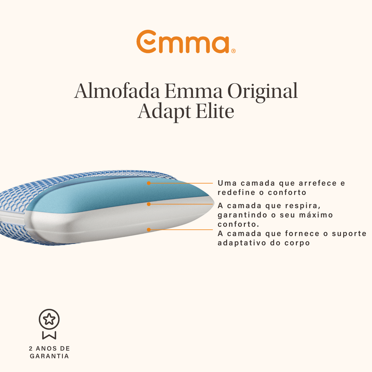 Almofada Emma Original Elite
